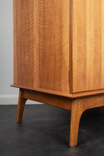 Load image into Gallery viewer, Retro Walnut Compact Ladies Wardrobe made by Alfred Cox
