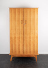 Load image into Gallery viewer, Retro Walnut Compact Ladies Wardrobe made by Alfred Cox
