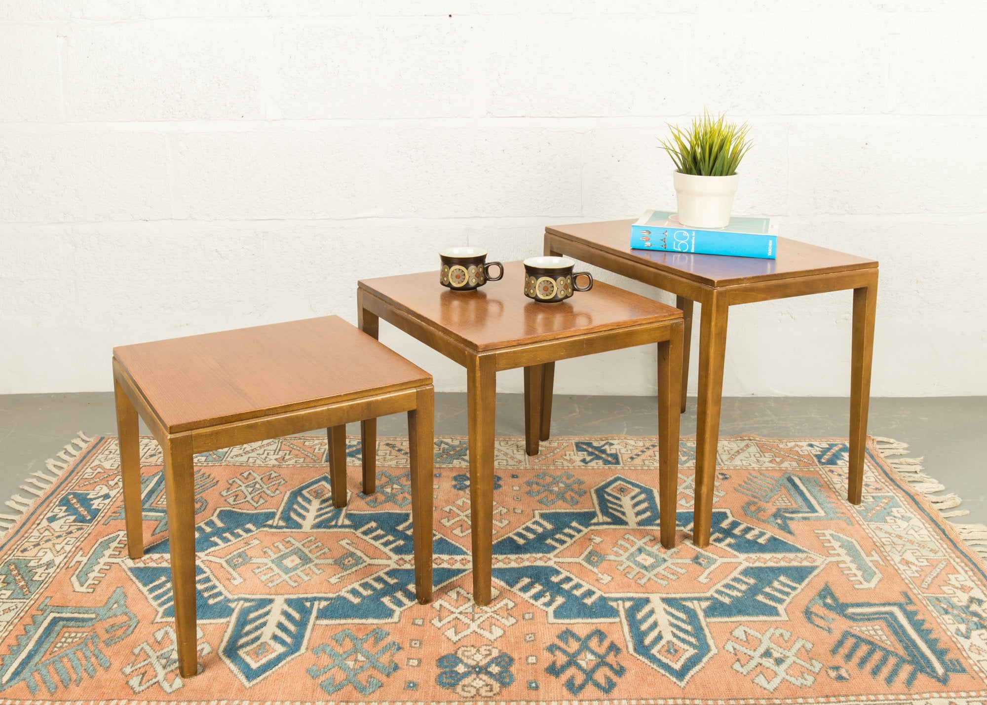 Remploy Teak Nest of Tables