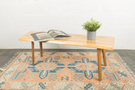 Yew Solid Planked Coffee Table
