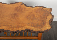 Load image into Gallery viewer, Vintage Solid Wood Coffee Table with Ladder Shelf
