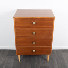 Load image into Gallery viewer, Remploy Mid-Century Walnut Chest of Drawers
