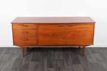 Load image into Gallery viewer, Alfred Cox Mid Century Teak Sideboard

