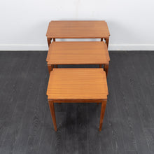 Load image into Gallery viewer, British Mid Century Teak Nest of Tables by Richard Hornby for Fyne Ladye
