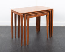 Load image into Gallery viewer, British Mid Century Teak Nest of Tables by Richard Hornby for Fyne Ladye
