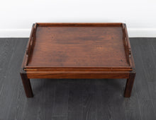 Load image into Gallery viewer, Vintage Tray Top Hardwood Coffee Table
