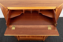 Load image into Gallery viewer, G Plan E Gomme Retro Walnut Corner Bureau
