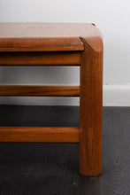 Load image into Gallery viewer, Square Teak Coffee Table
