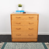 Mid Century G Plan E Gomme Retro Oak Chest of Drawers