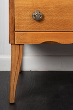 Load image into Gallery viewer, Mid Century Oak Chest Of Drawers Bedside Cabinet by Lebus Furniture
