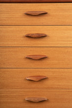 Load image into Gallery viewer, Retro Teak Chest of Drawers
