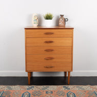 Retro Teak Chest of Drawers