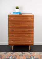 1960 Stag Tallboy Chest of Drawers