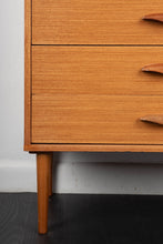 Load image into Gallery viewer, Retro Teak Chest of Drawers
