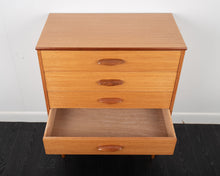 Load image into Gallery viewer, Retro Teak Chest of Drawers

