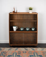 Vintage 1960's Mahogany Bookcase