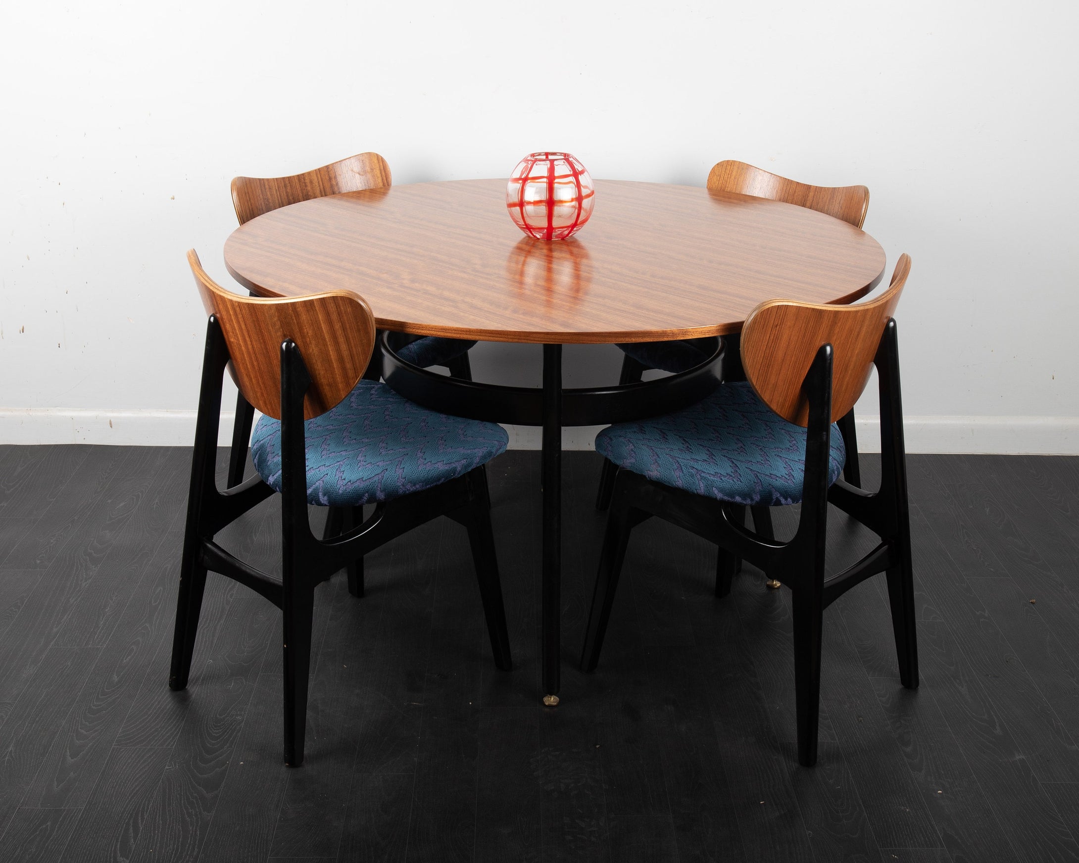 Mid Century Dining Set by G Plan Furniture Tola and Black Range
