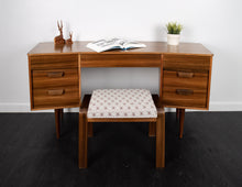 Load image into Gallery viewer, Mid Century Walnut Desk by UNIFLEX A Range
