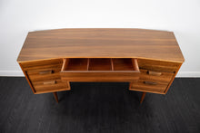 Load image into Gallery viewer, Mid Century Walnut Desk by UNIFLEX A Range
