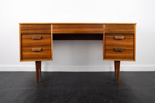 Load image into Gallery viewer, Mid Century Walnut Desk by UNIFLEX A Range
