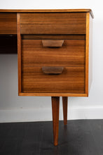 Load image into Gallery viewer, Mid Century Walnut Desk by UNIFLEX A Range
