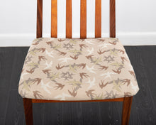 Load image into Gallery viewer, 4 x Retro G Plan Teak Dining Chairs and Dining Table from the Fresco Range

