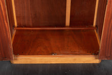 Load image into Gallery viewer, Retro Oak and Walnut Gents Wardrobe by Austinsuite
