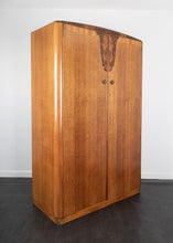 Load image into Gallery viewer, Mid-Century Oak and Walnut Ladies Wardrobe by Austinsuite

