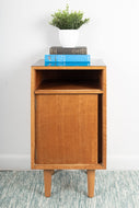 Retro Oak Bedside Cabinet by John & Sylvia Reid For Stag