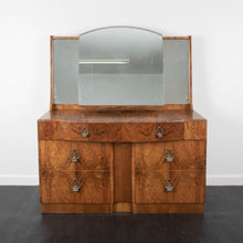 Load image into Gallery viewer, Mid Century Walnut Dressing Table by Wrighton Furniture With Mirror
