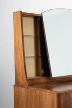 Load image into Gallery viewer, Mid Century Walnut Dressing Table by Wrighton Furniture With Mirror
